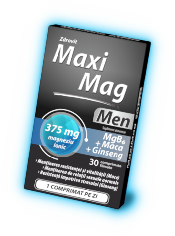 MaxiMag Men 30 comprimate filmate